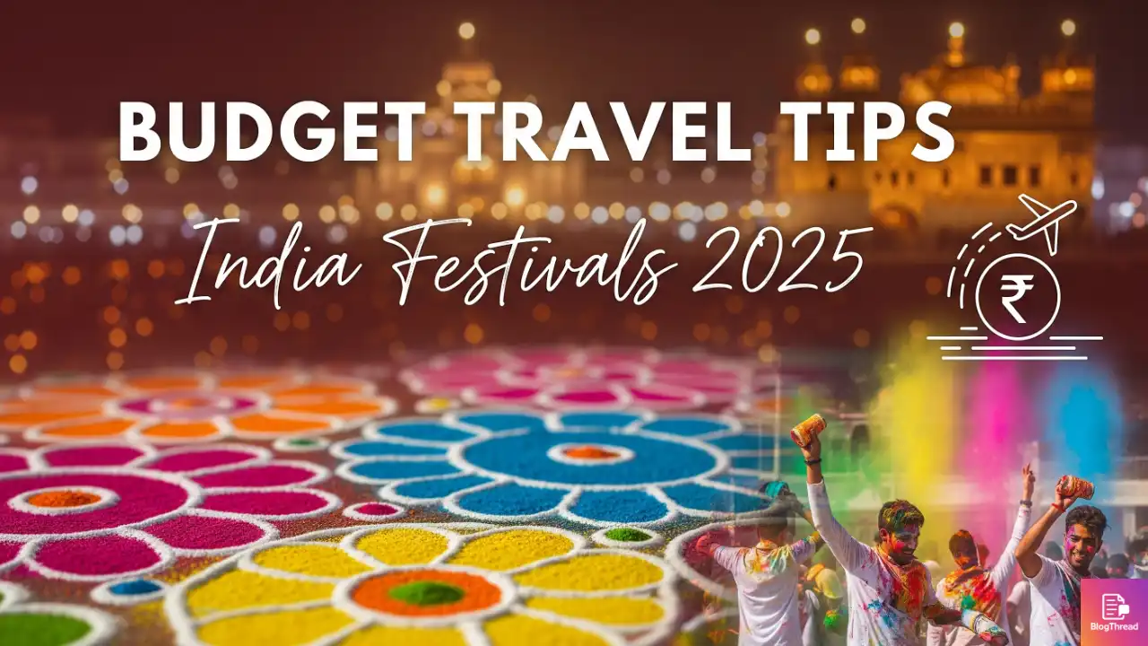 2025 के त्योहारों पर कम पैसे में देश घूमें—ये स्मार्ट ट्रैवल टिप्स आपके लिए!