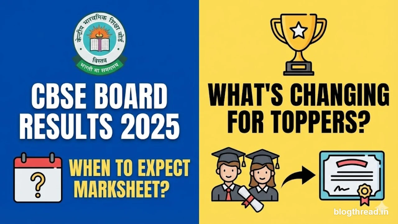 CBSE Board Results 2025: When to expect your marksheet and what’s changing for toppers this year