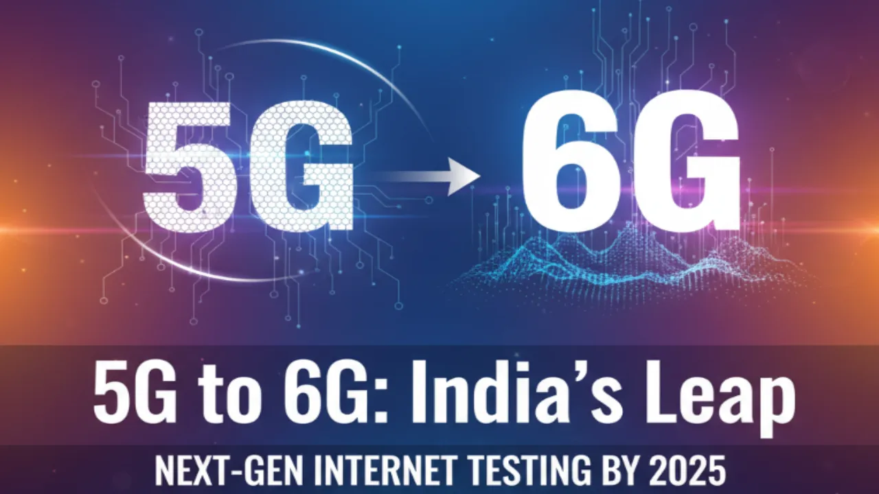 5G से 6G तक का सफर: इंडिया में 2025 के अंत तक शुरू होगी अगली जनरेशन इंटरनेट टेस्टिंग