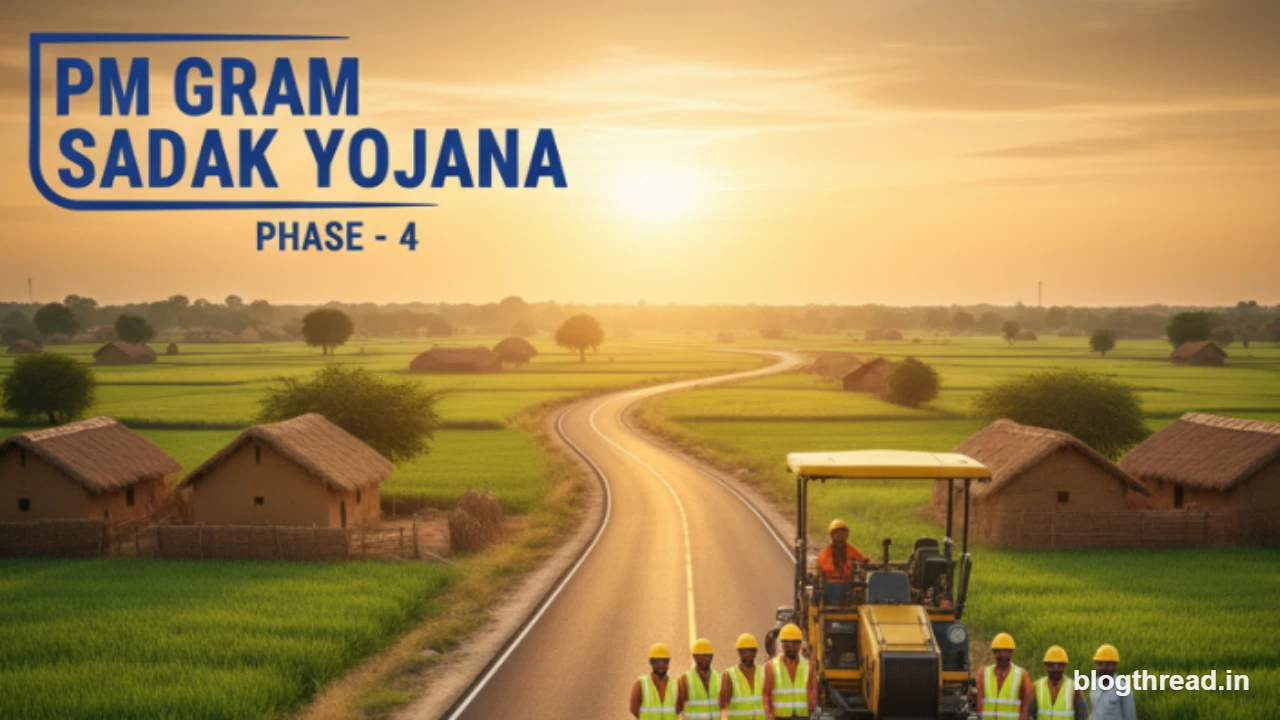 PMGSY Phase-4: 1 लाख किमी ग्रामीण सड़कों का ऐलान—कनेक्टिविटी, रोजगार और स्थानीय अर्थव्यवस्था पर बड़ा असर