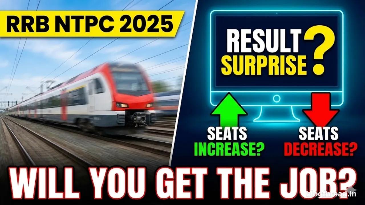RRB NTPC Undergrad Result 2025 surprise: Will you get the job as seats rise or fall?