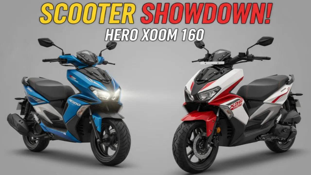 TVS Ntorq 150 बनाम Hero Xoom 160: फीचर्स में कौन निकला बाज़ीगर?