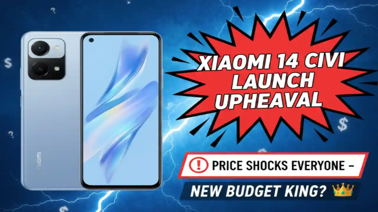 Xiaomi 14 Civi लॉन्च पर बवाल: कीमत ने सबको चौंका दिया – क्या ये नया बजट किंग बनेगा?